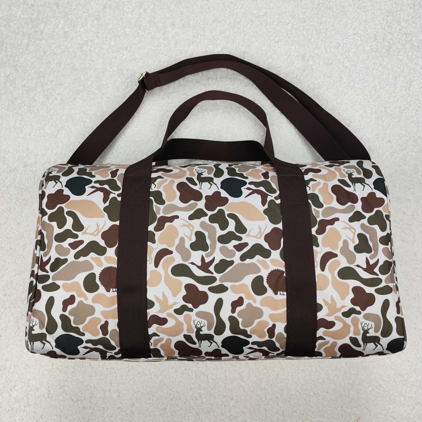 hunting camo duffel & gym bags