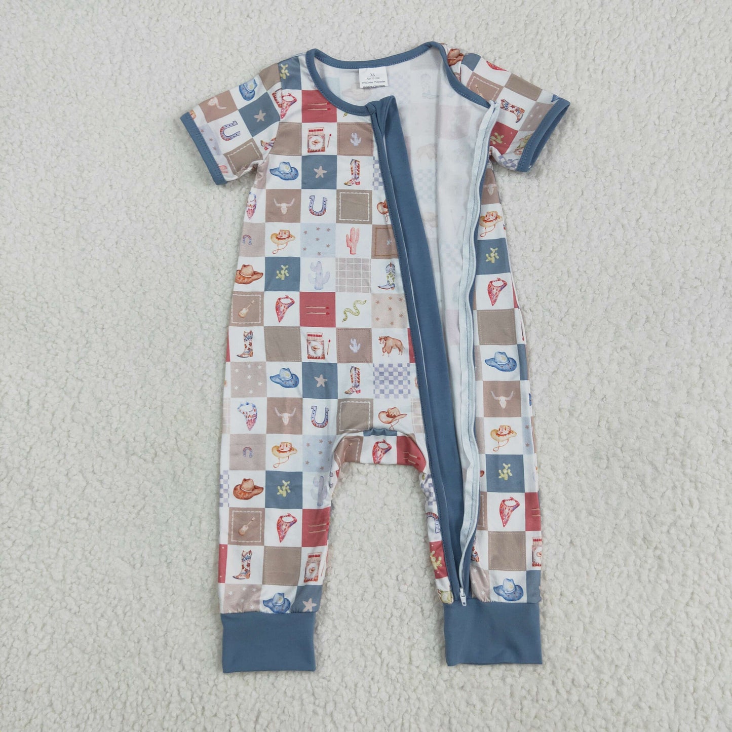 western howdy cowboy zip sleeper