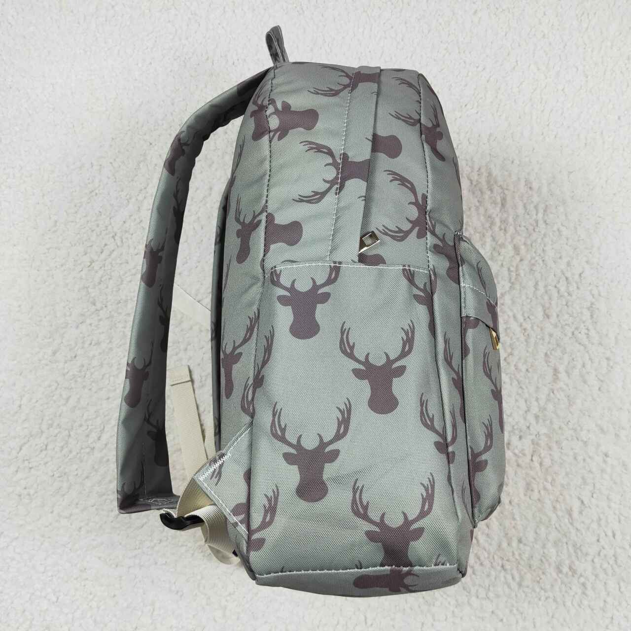 deer print bag children backpack