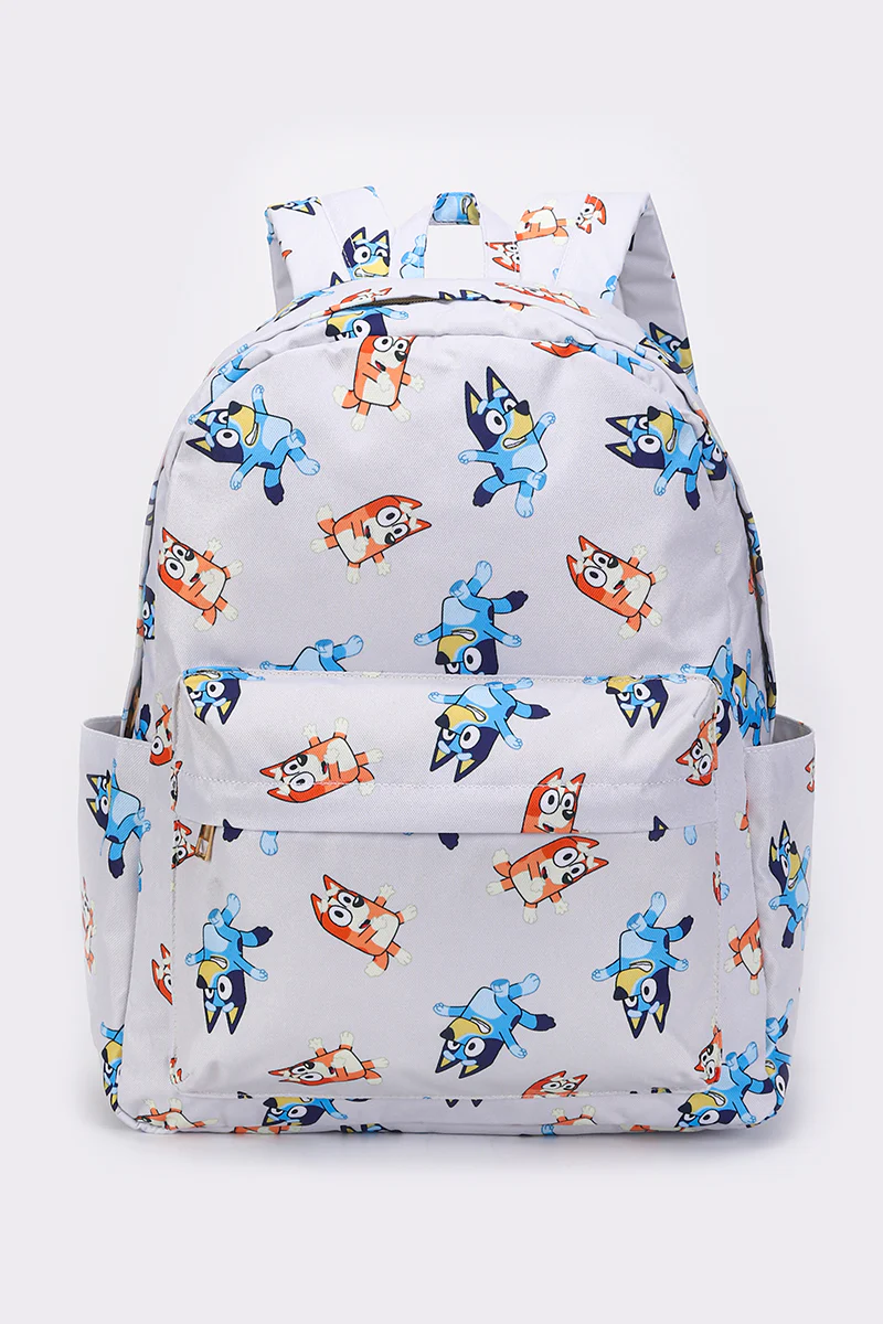 blu*y print bag children backpack