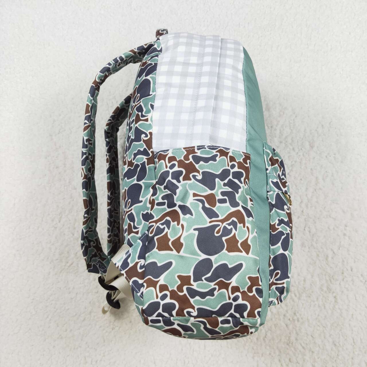 duck print camo backpack kids bags