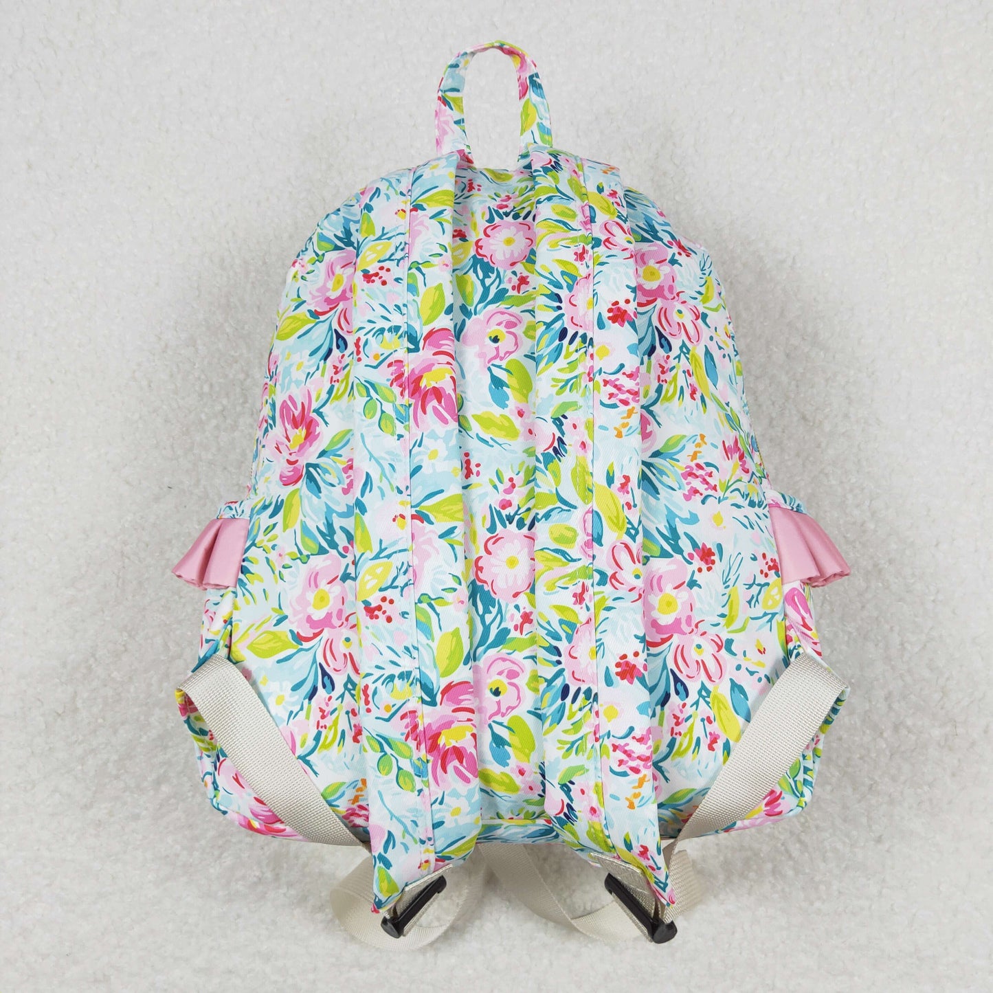 flower print bag children backpack