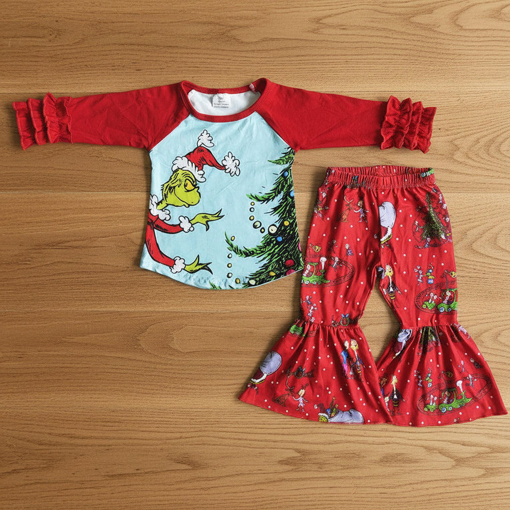 grinchey bell bottom outfit 6 A17-14