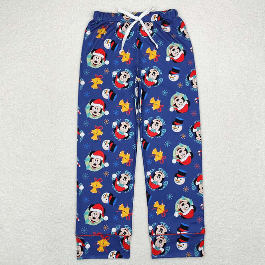 adult clothes woman Christmas mouse straight pants