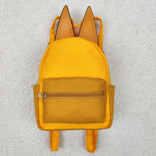 orange blu*y backpack children bags