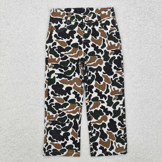 camo denim pants boys jeans