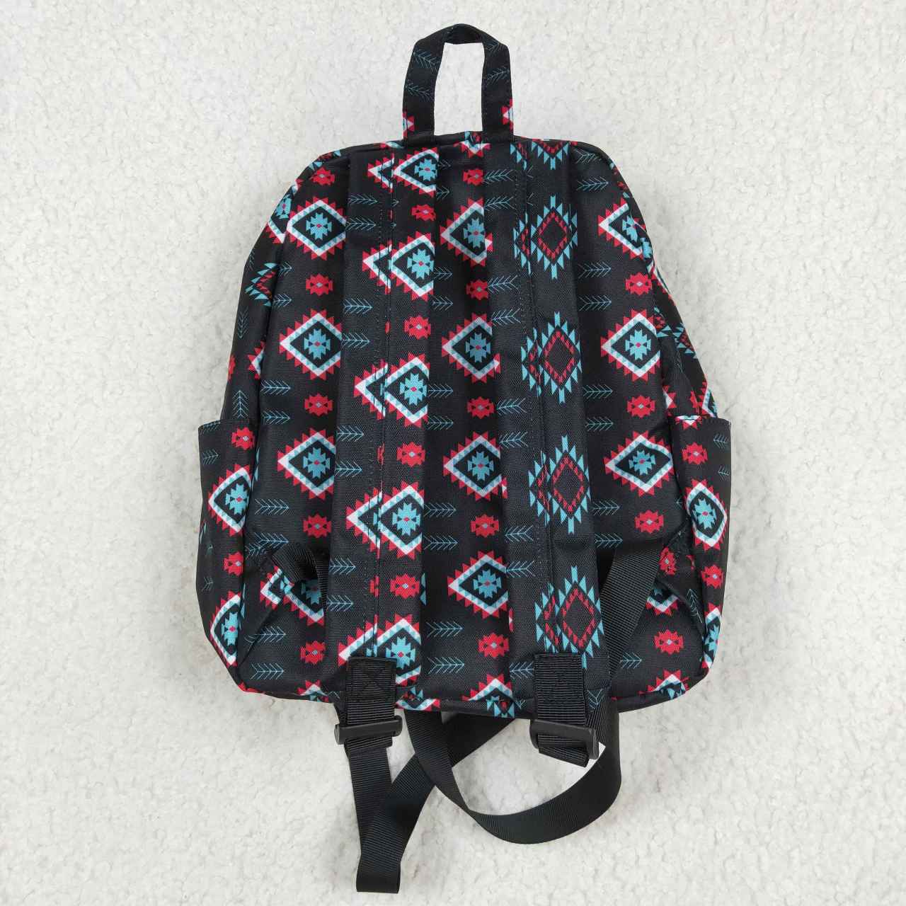Geometric figure print child bag backpack