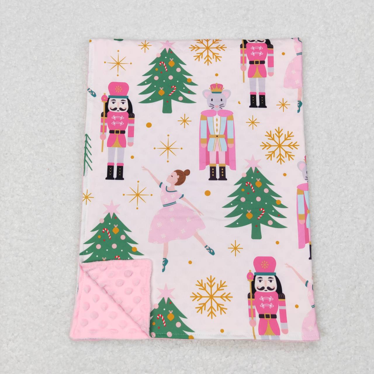 Christmas nutcracker&ballet minky blanket