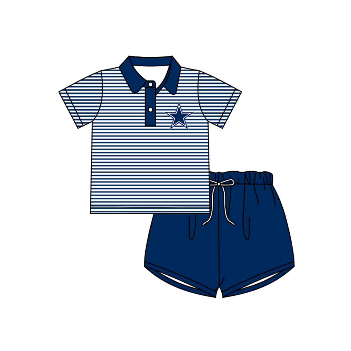 Custom order UK sports team boy jogger shorts set