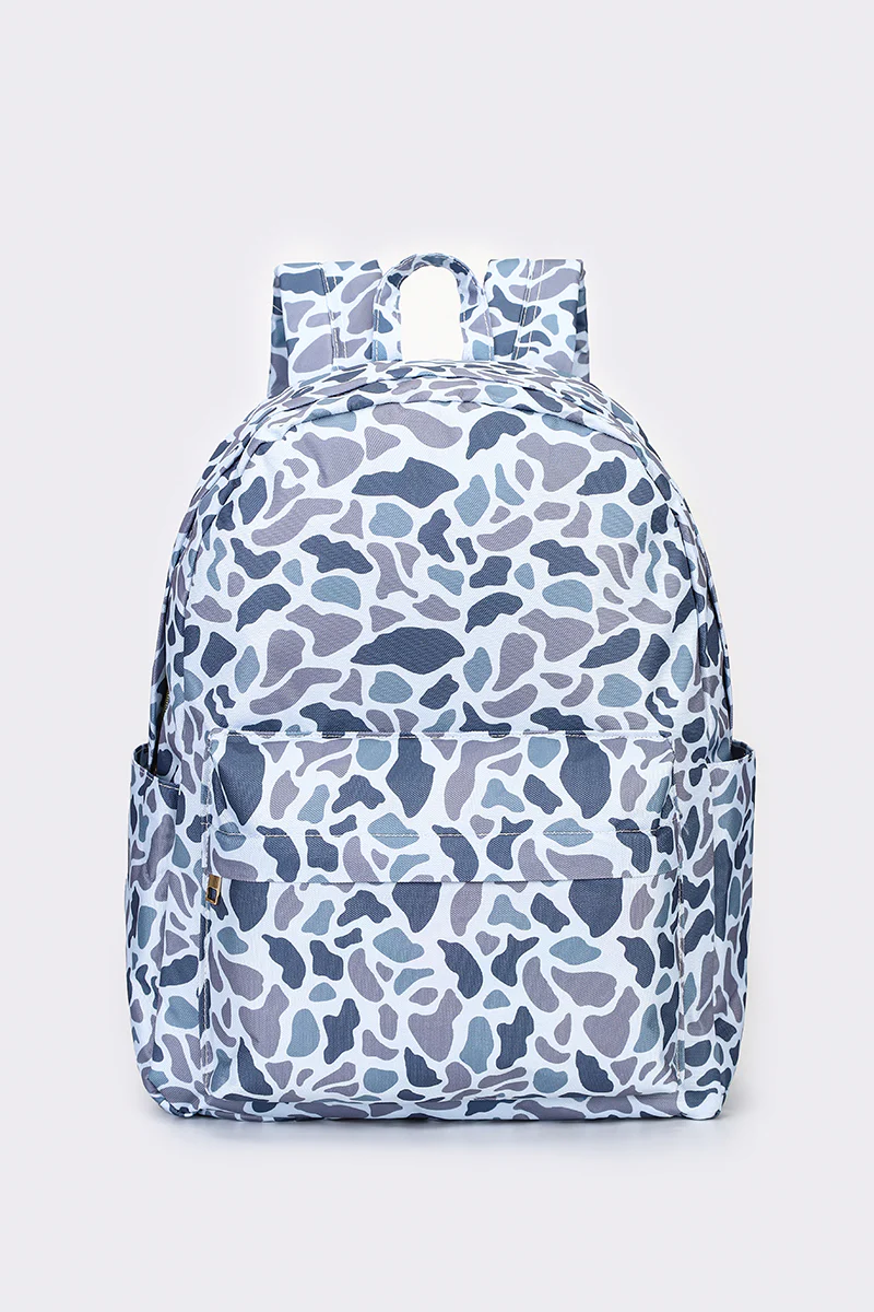 gray camo backpack children bags