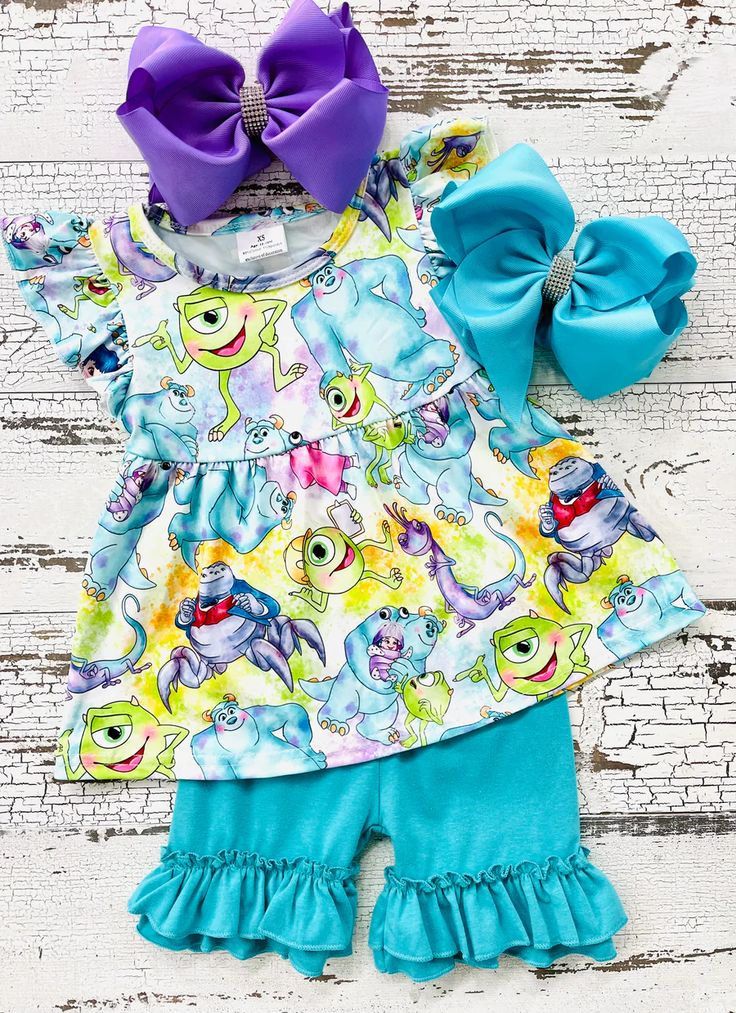 Little Monsters Shorts Outfit