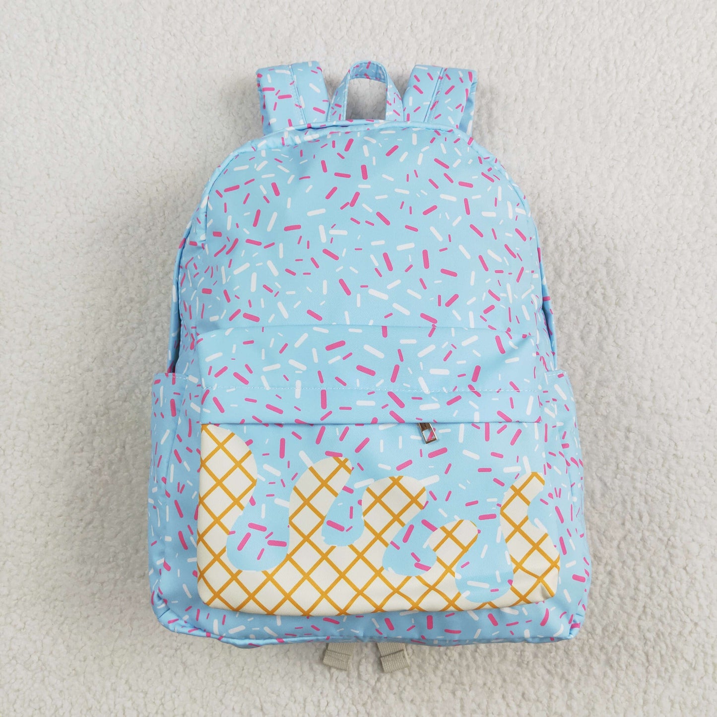 blue ice cream backpack children bags