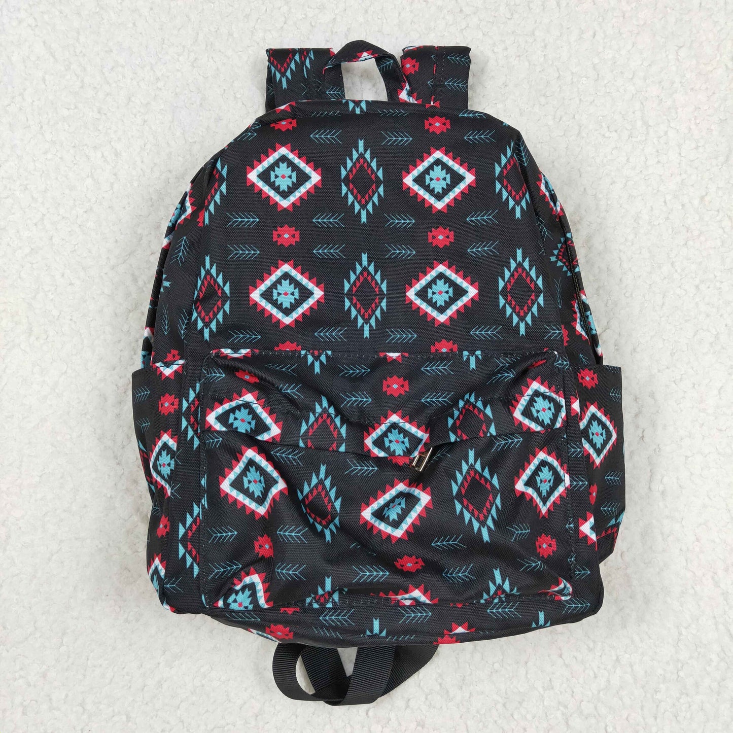 Geometric figure print child bag backpack