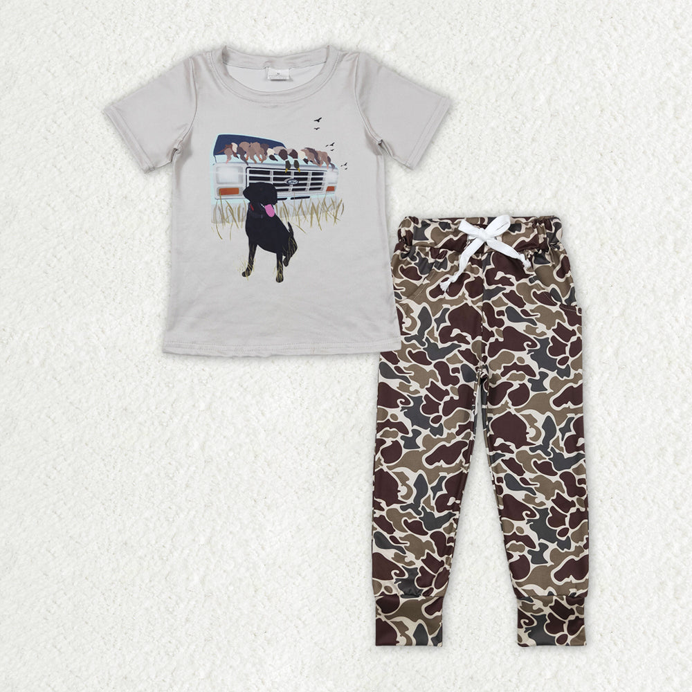 little boy camo jogger outfit