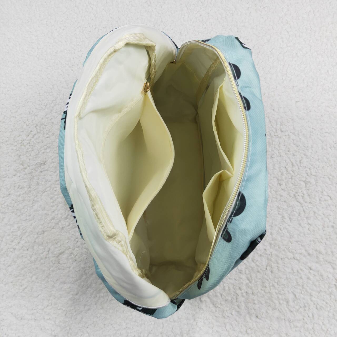 Green Tractor Boys Backpack