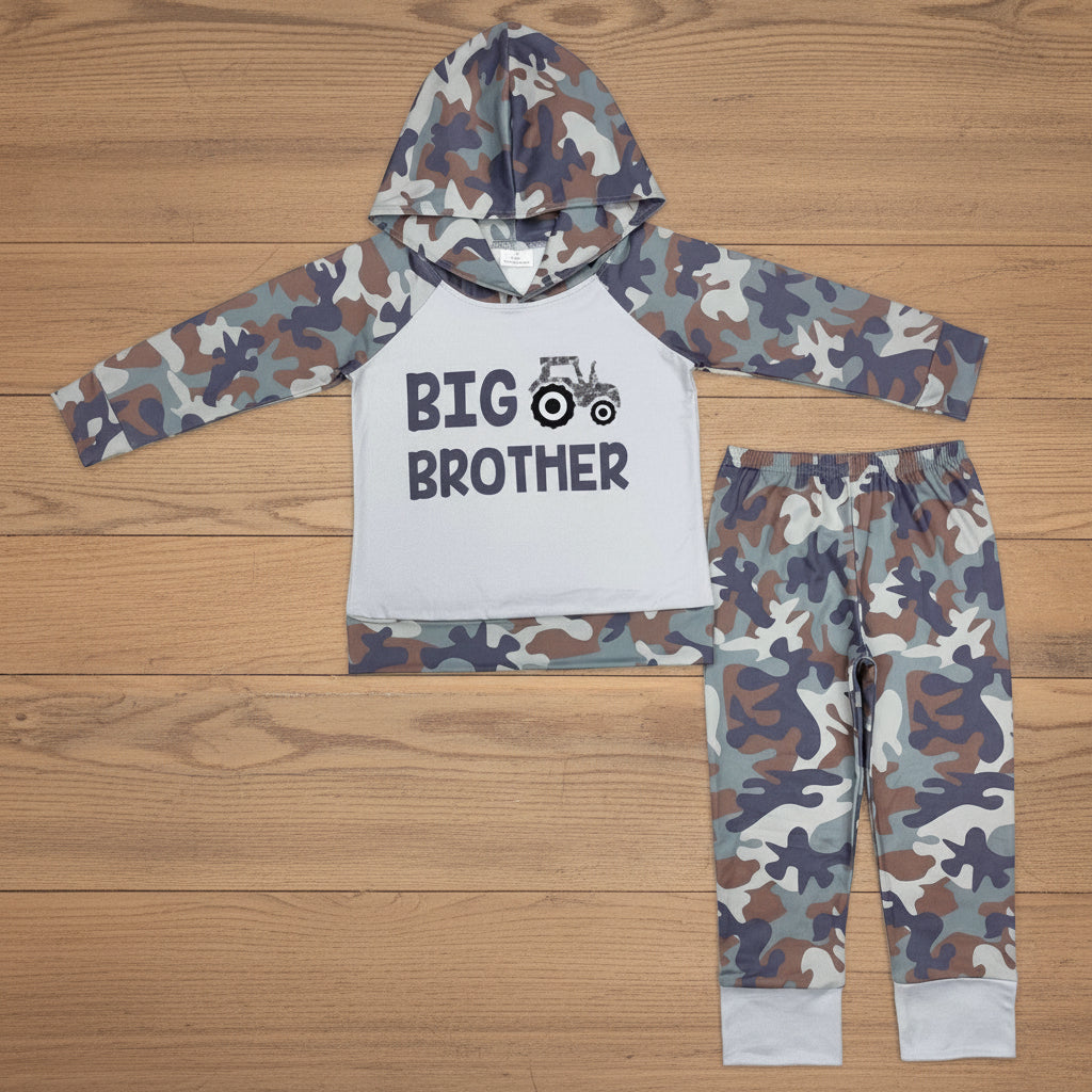 big brother camo hoodie outfit