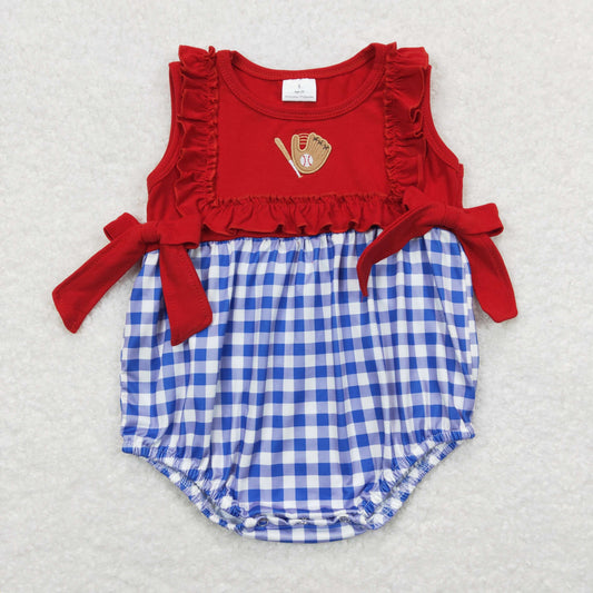 red blue baseball embroidery bubble