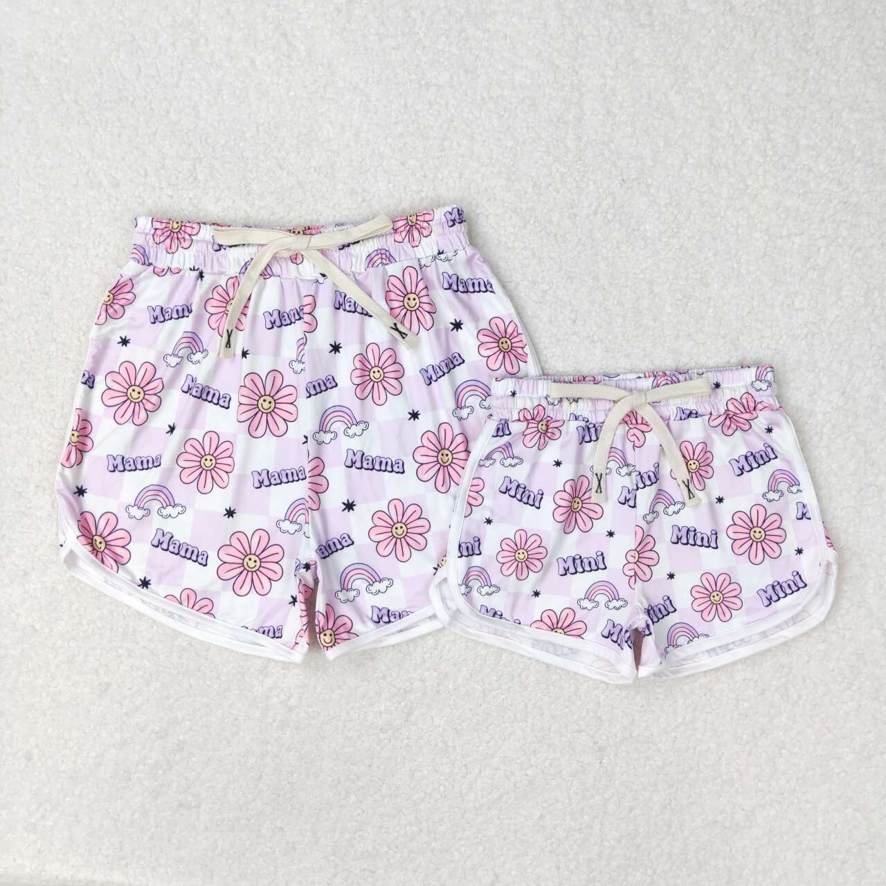 mommy and me clothing mama sunflower adult echt mulberry shorts