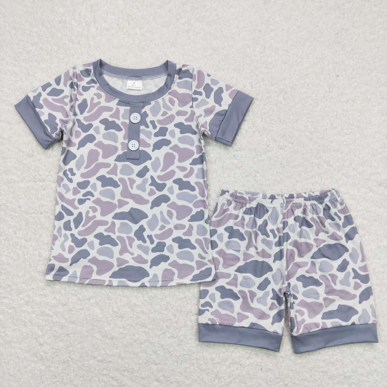 baby boy summer clothes camo shorts set