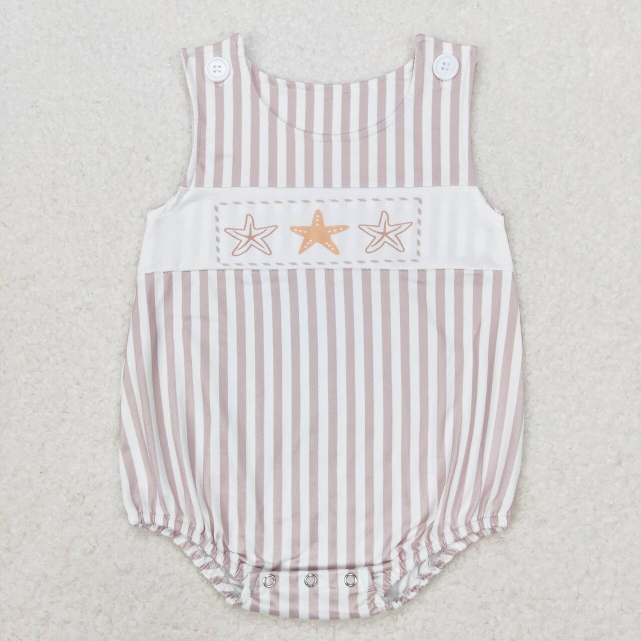 starfish print stripe tank bubble boy