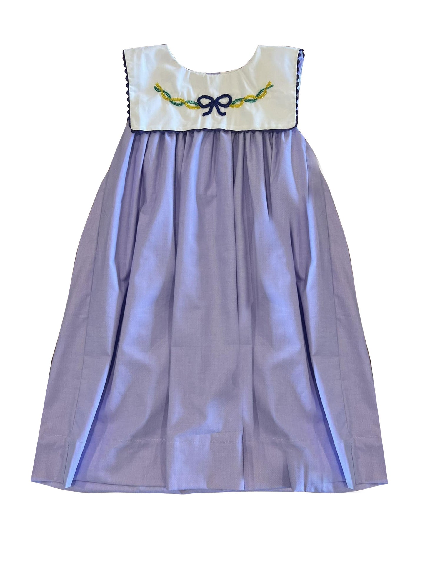 pre order mardi gras baby girl dress