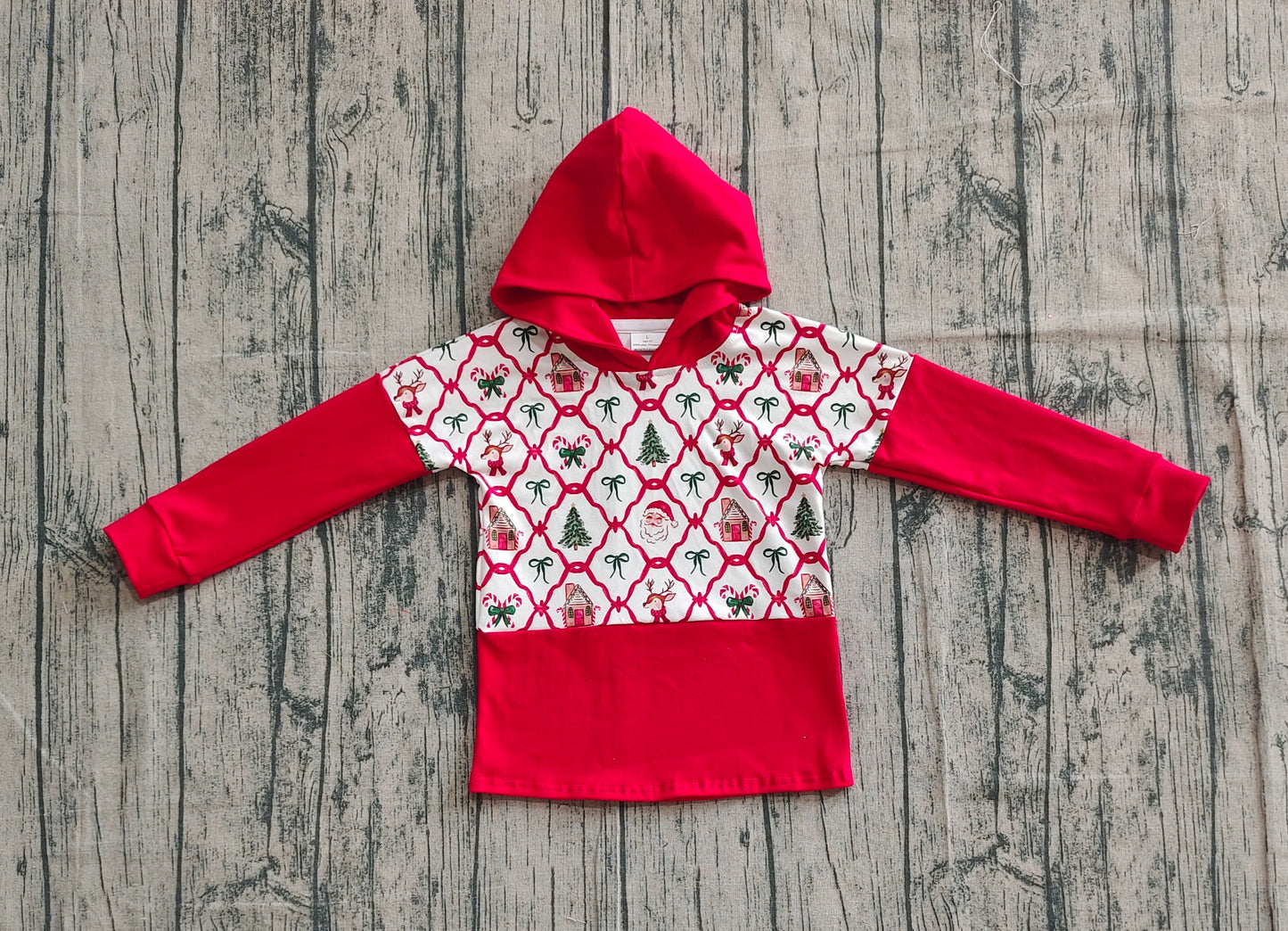 Pre order long sleeve merry Christmas hoodies