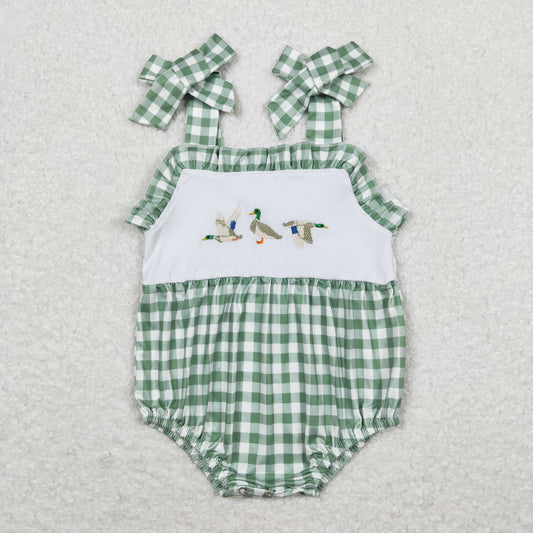 baby clothing duck embroidery bubble