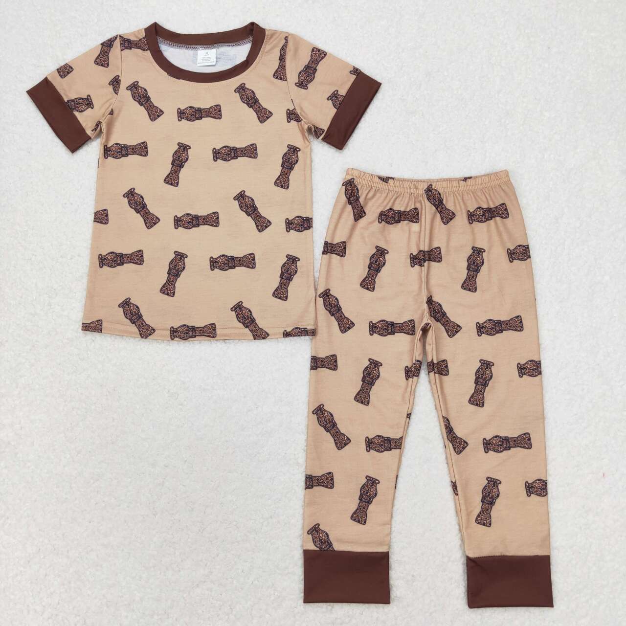 duck call print kids bamboo pajama
