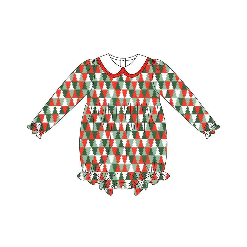 Pre order christmas baby girl bubble