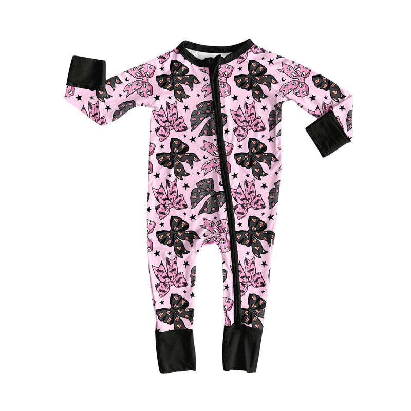 Pre order bat coquette zip sleeper pajamas