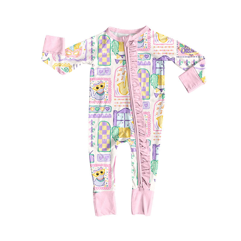 Pre order long sleeve zipper baby sleeper
