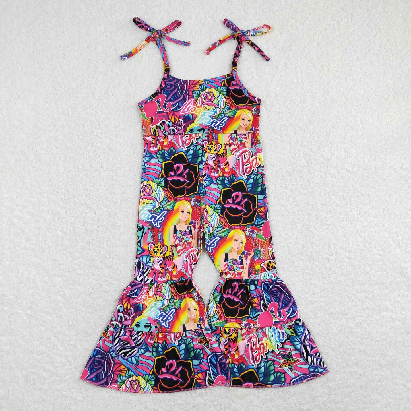 Suspender lisa frank girls jumpsuit