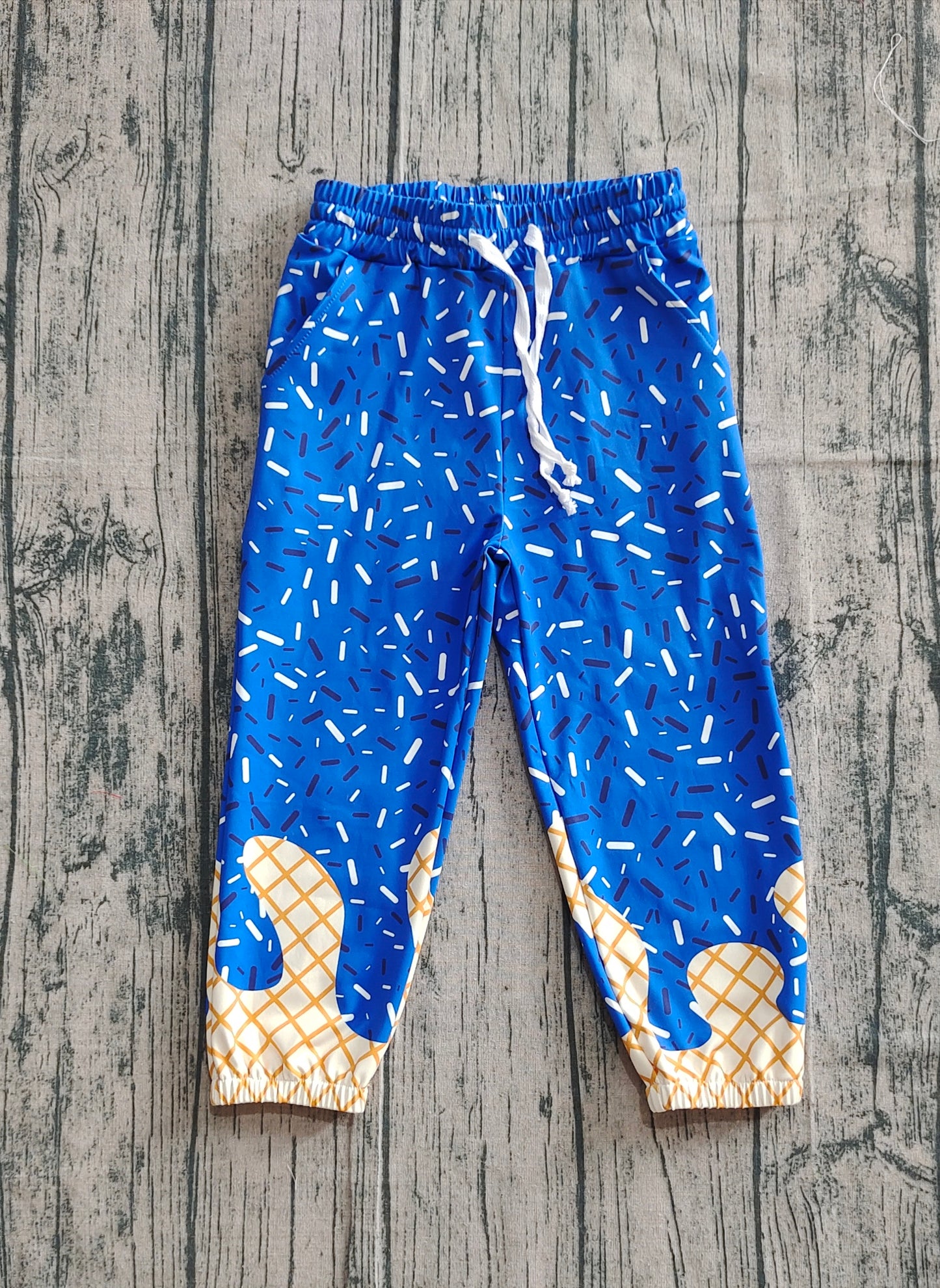 pre order kids athletic ice cream pants
