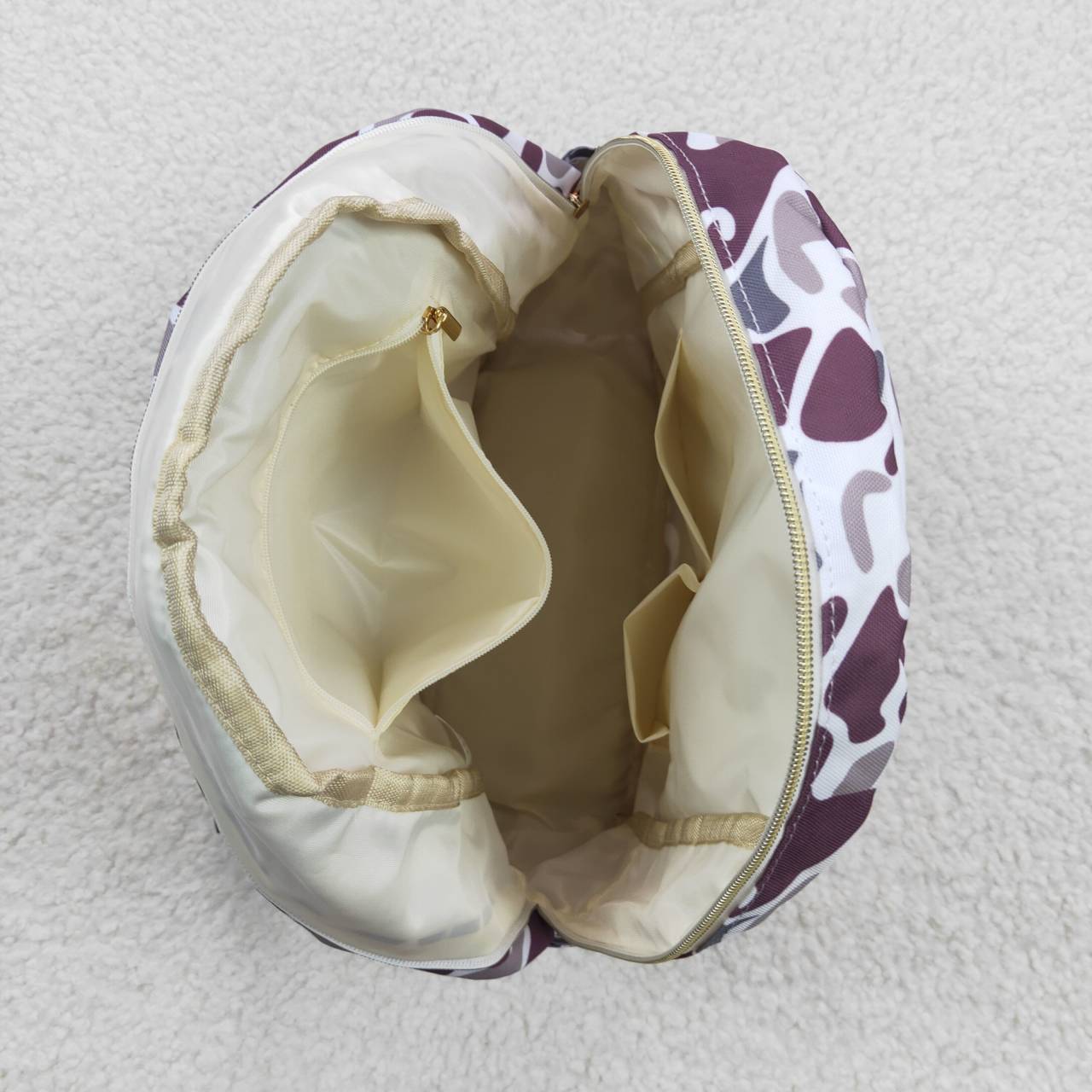 camo backpack western kids bag