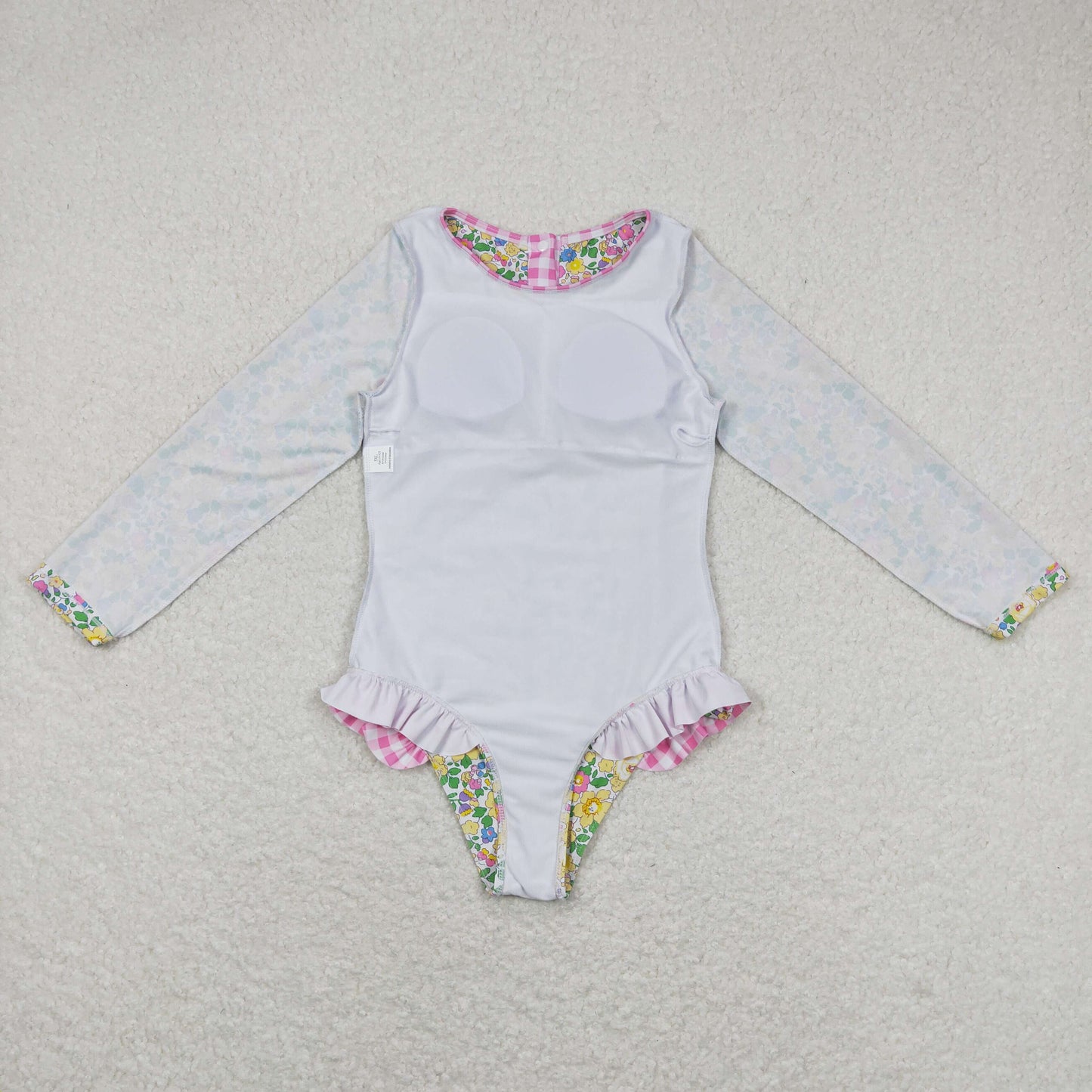 girl rash guard swimsuit 1pc swimwear