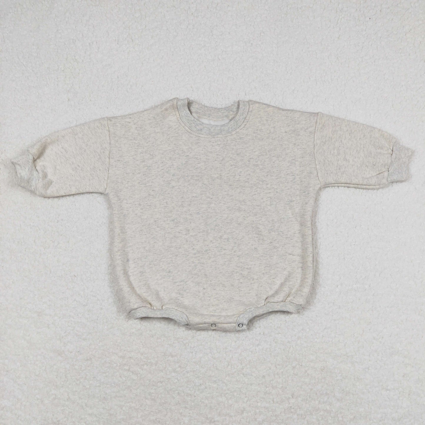 thick long sleeve solid color sweater bodysuit baby clothes