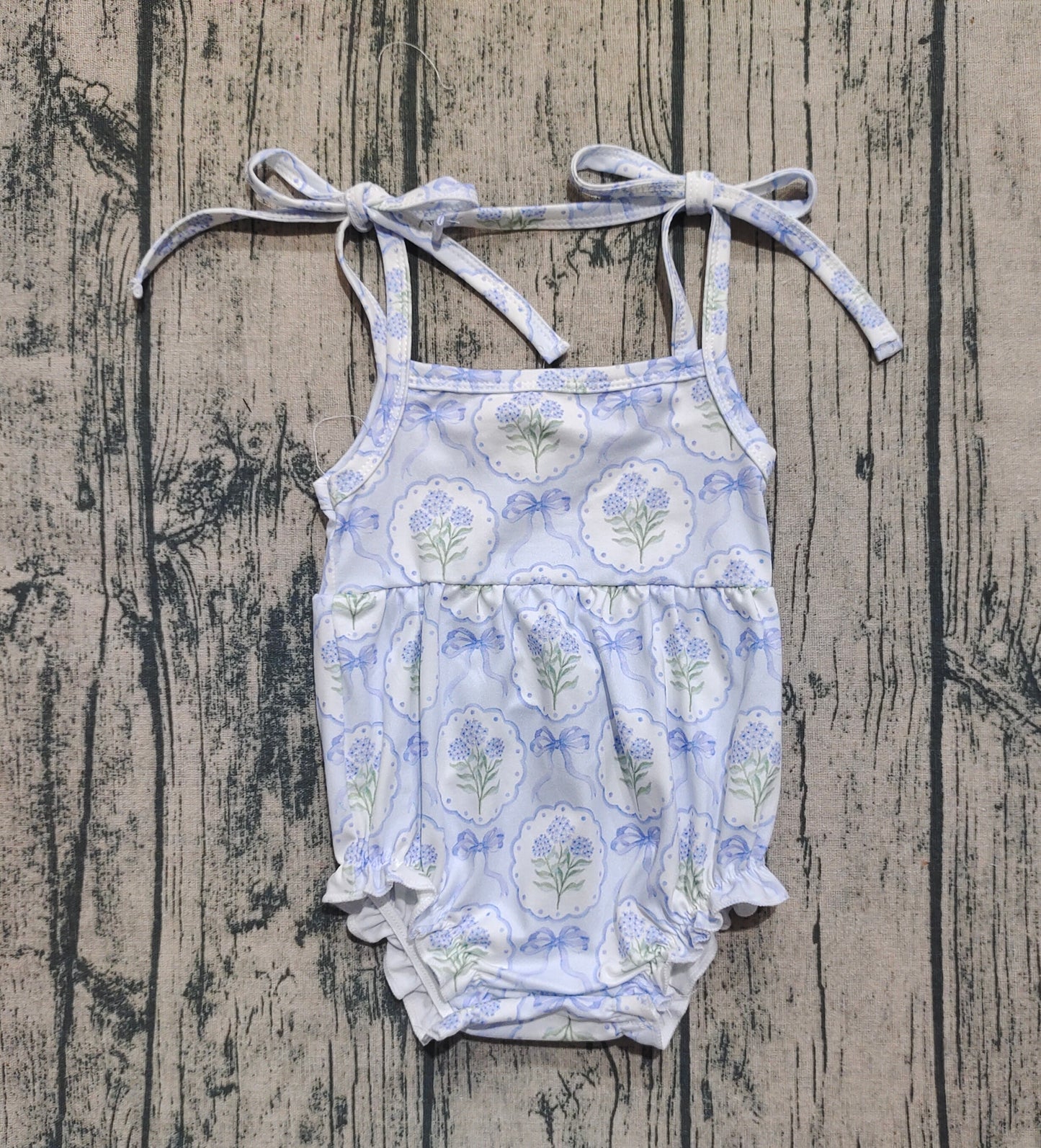 suspender floral bubble