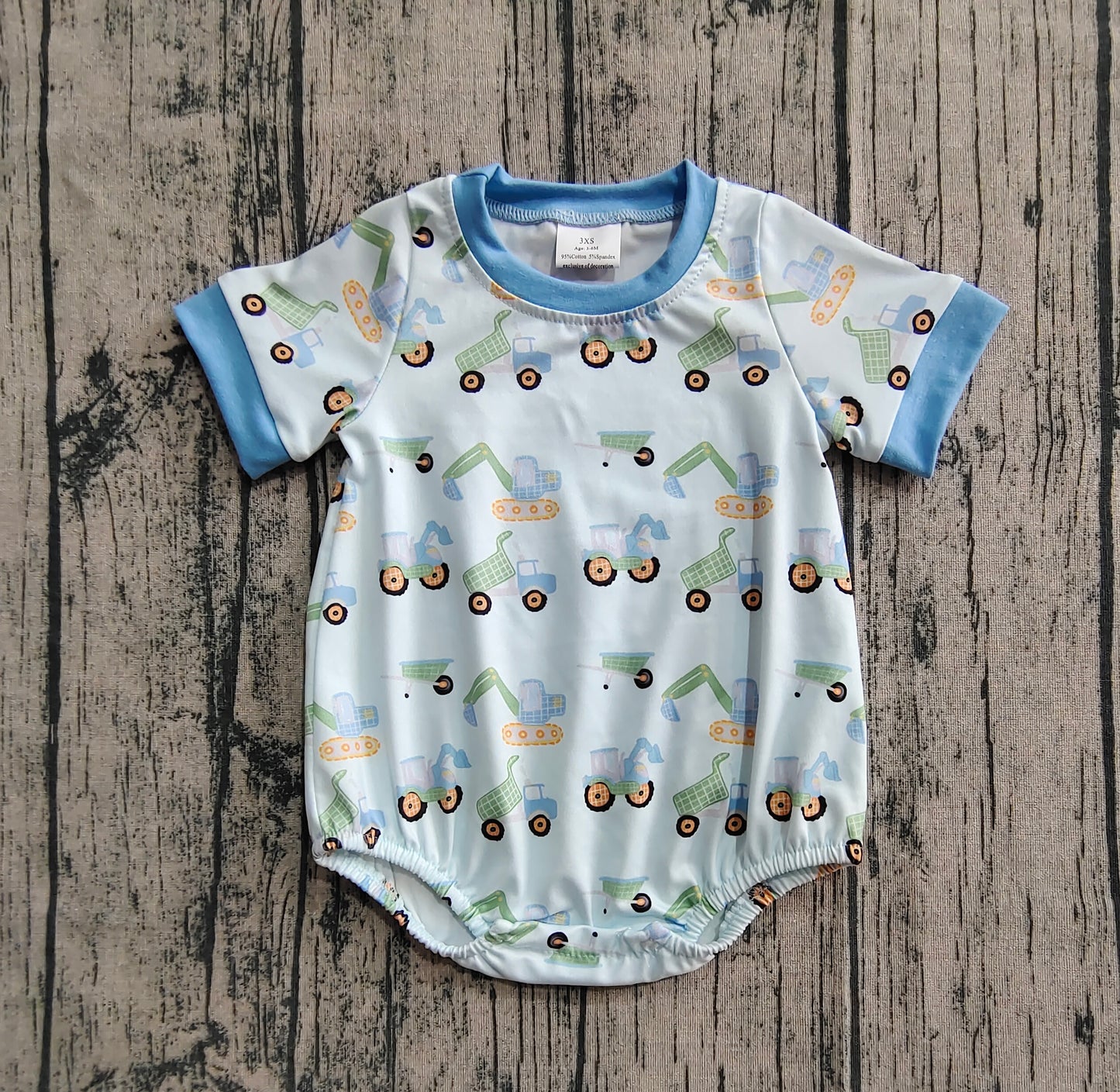 short sleeve constructions bubble