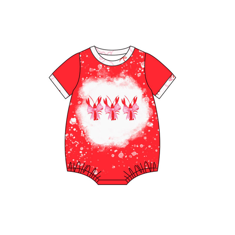 Pre order short sleeve crawfish baby bubble