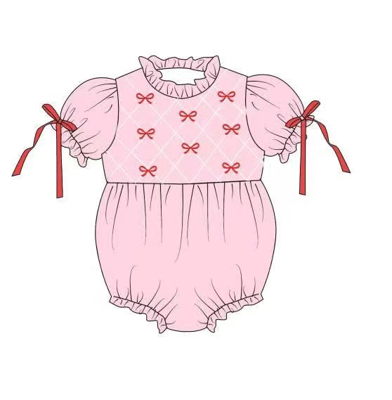 Pre order valentine's day girl romper