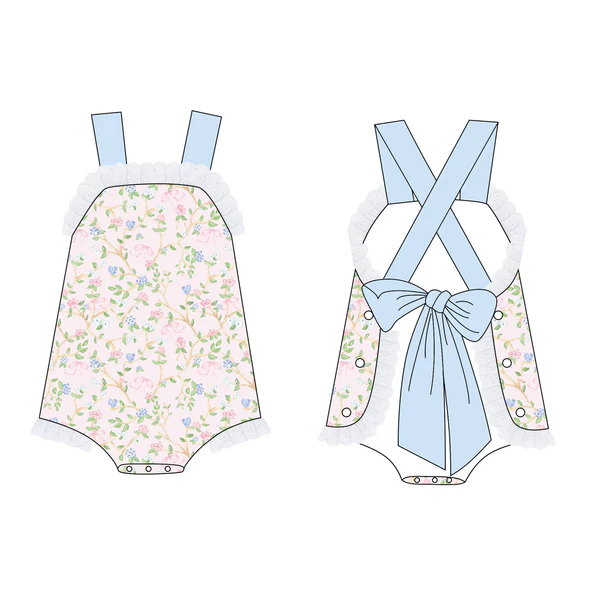 Pre order floral cross back