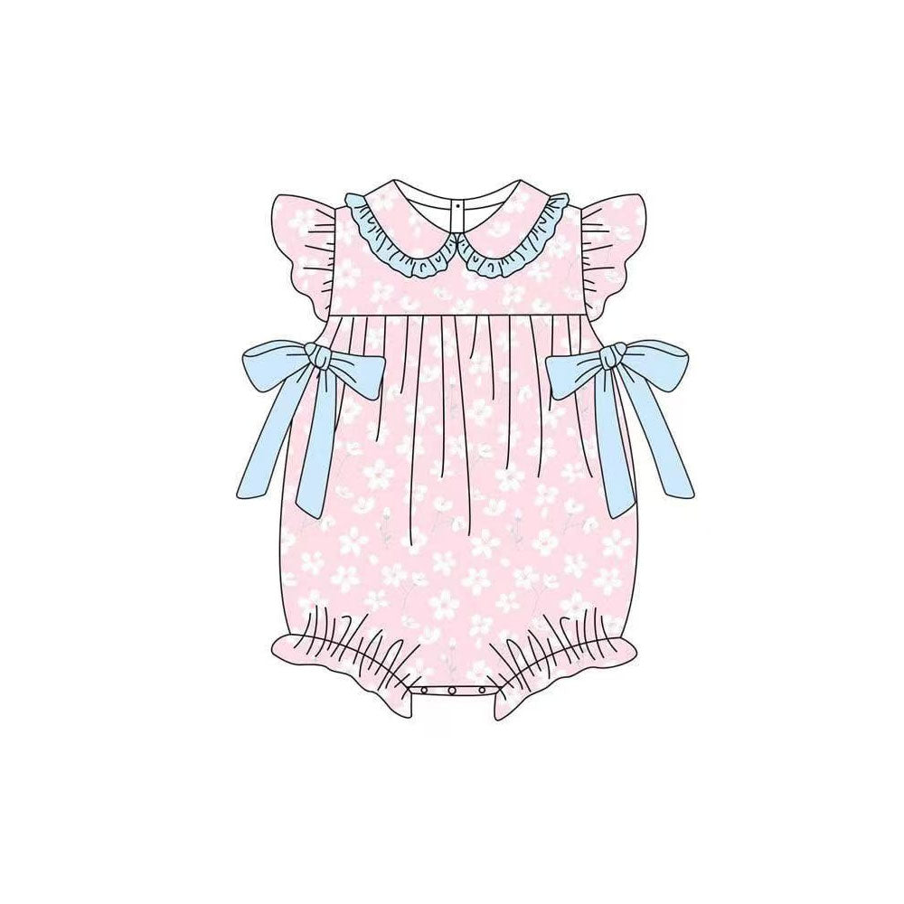 Pre order floral collared bubble