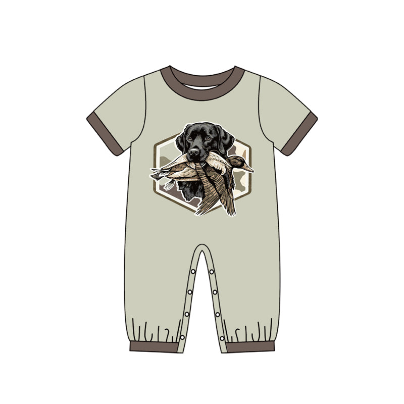 Pre order short sleeve hunting romper