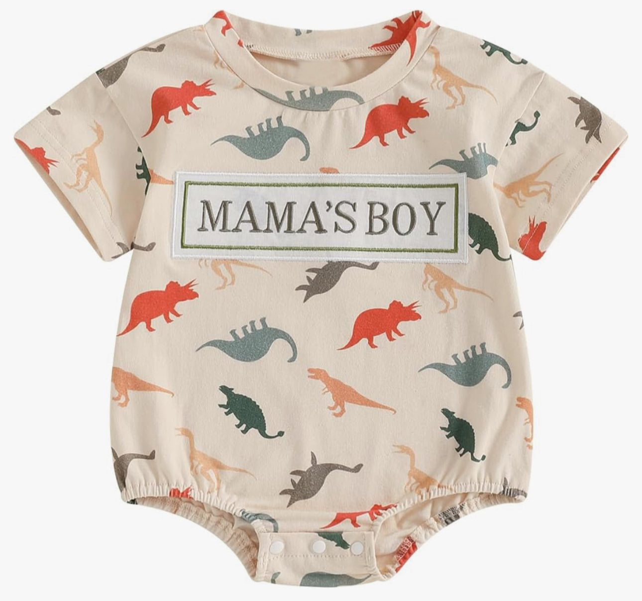 Pre order mama's boy dinosaur bubble