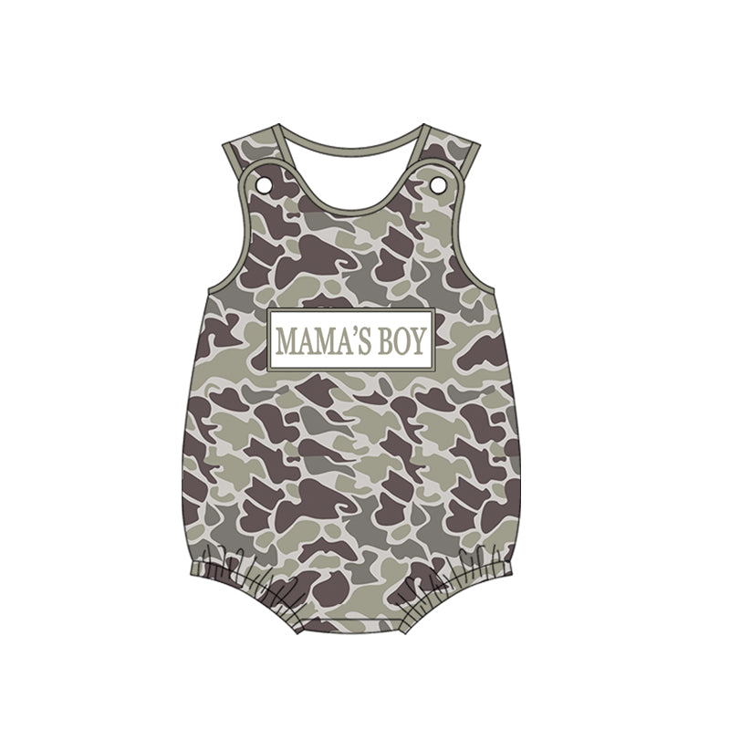 Pre order mama's boy camo bubble boy clothing