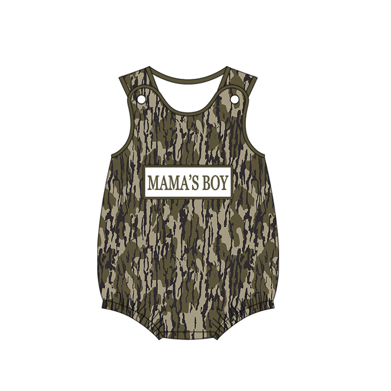 Pre order mama's boy camo bubble boy clothing