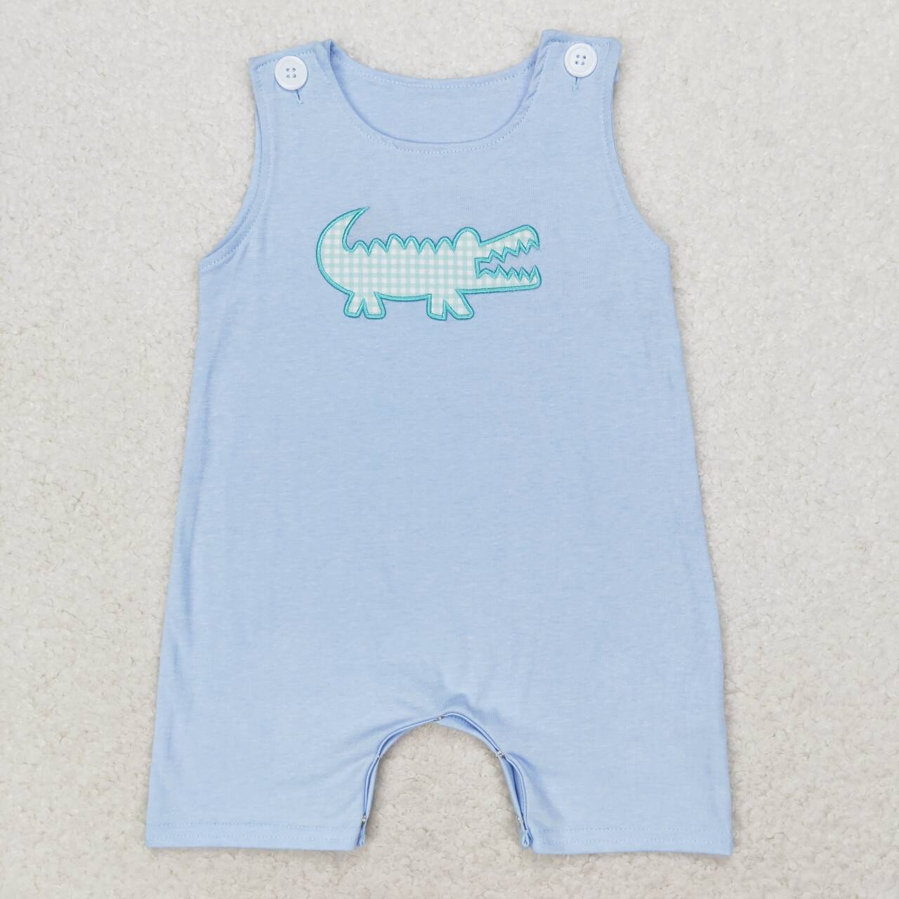 cotton blue crocodile cutie bubble for boy