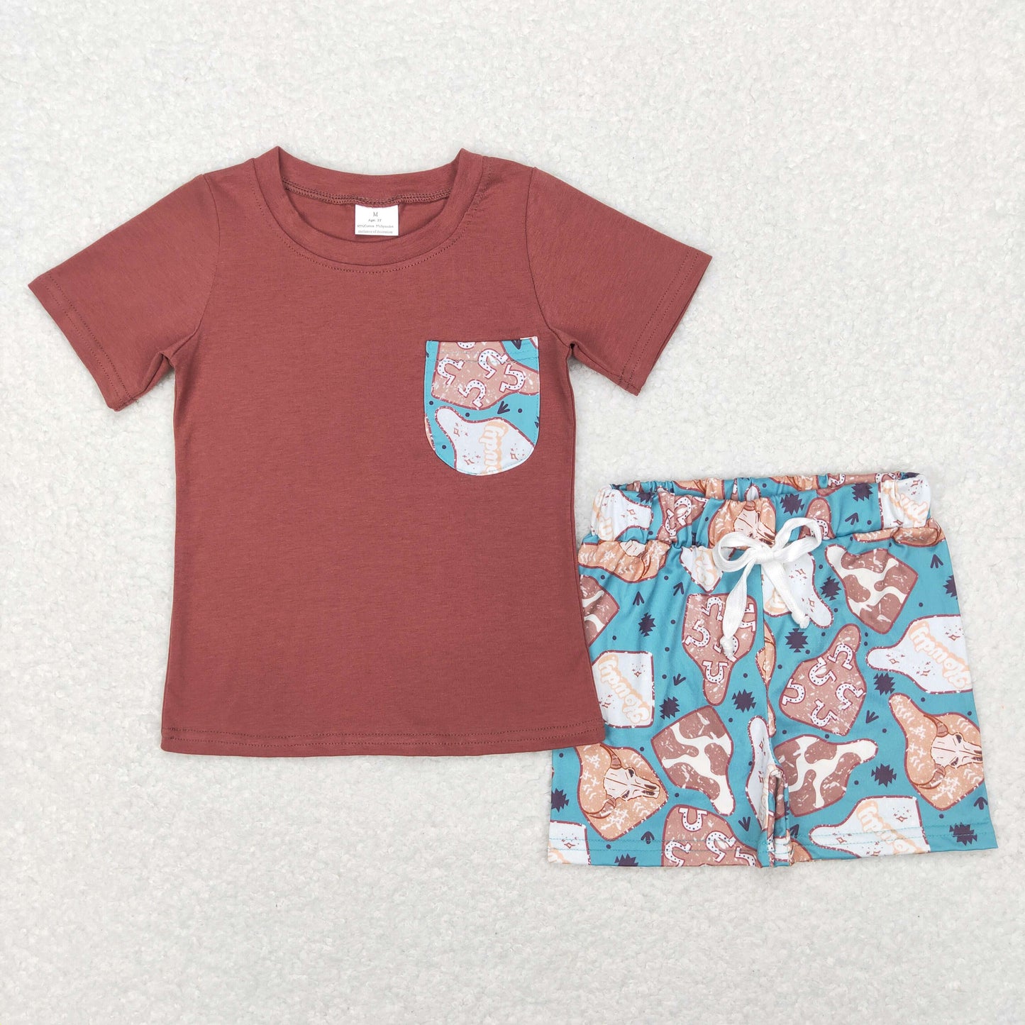 howdy shorts set toddler boys clothing