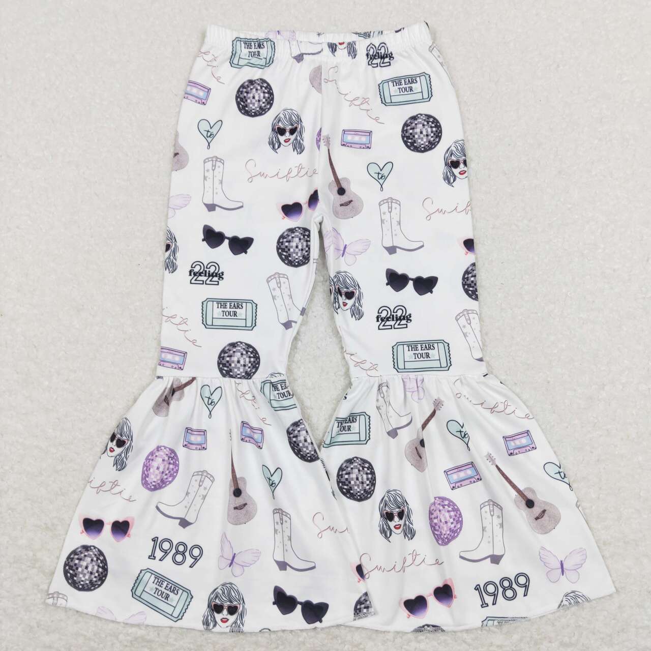 swiftie bell bottom flare pants baby girl clothing