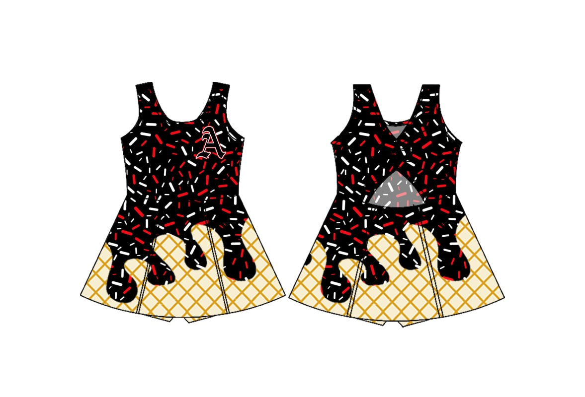 TAT 6-7 weeks Alexis team girl skort dress